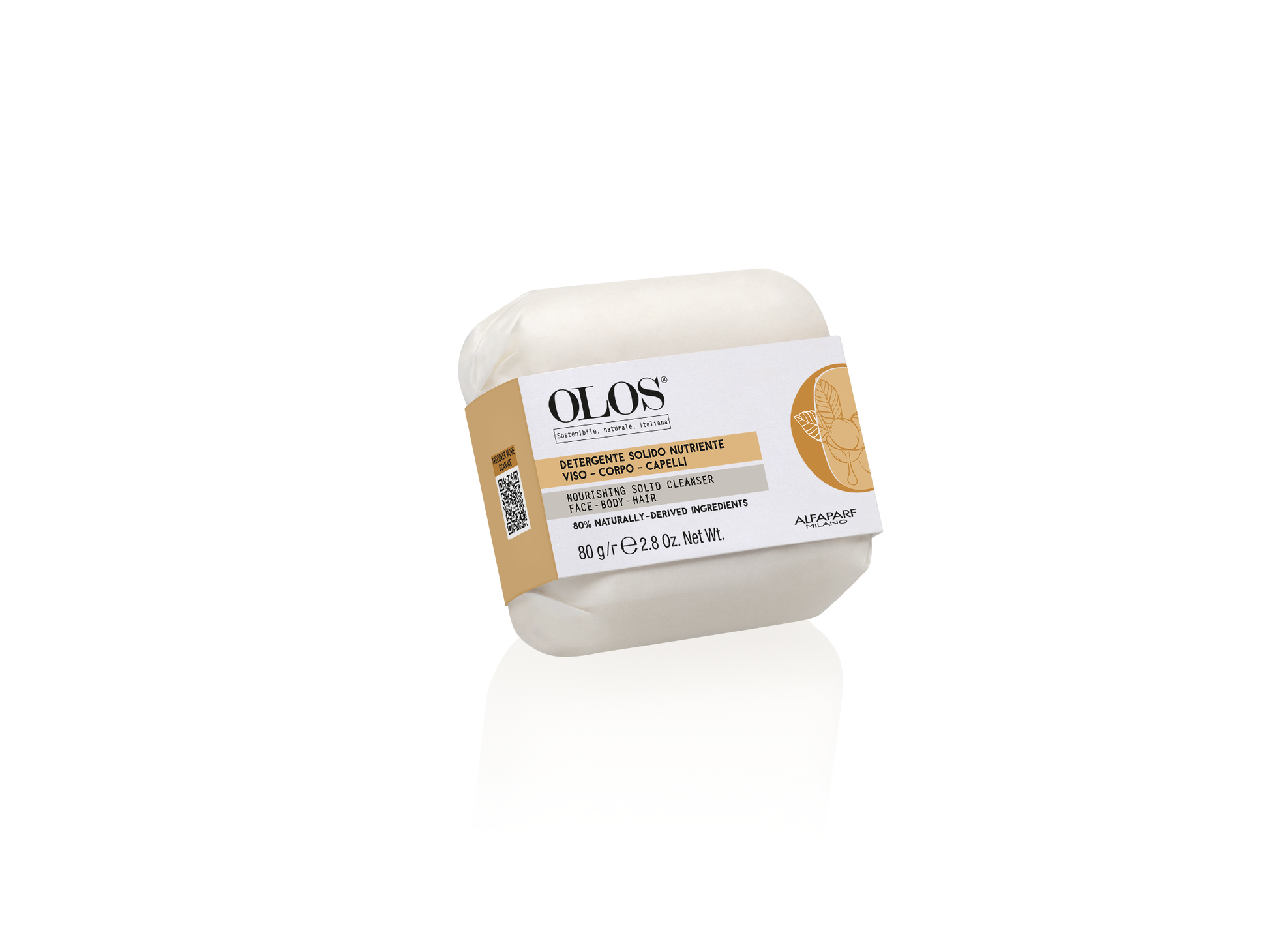 Detergente solido nutriente viso corpo capelli 80gr