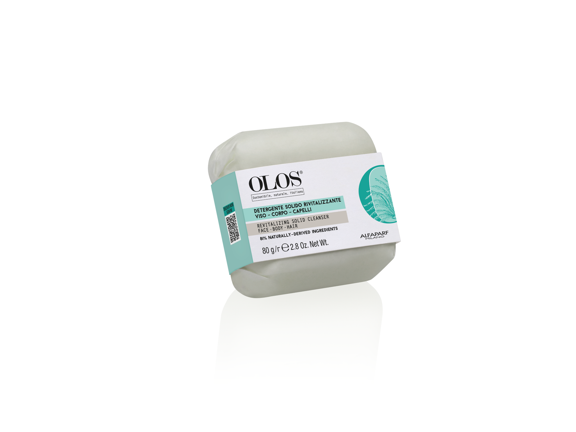 Detergente solido rivitalizzante viso corpo capelli 80gr