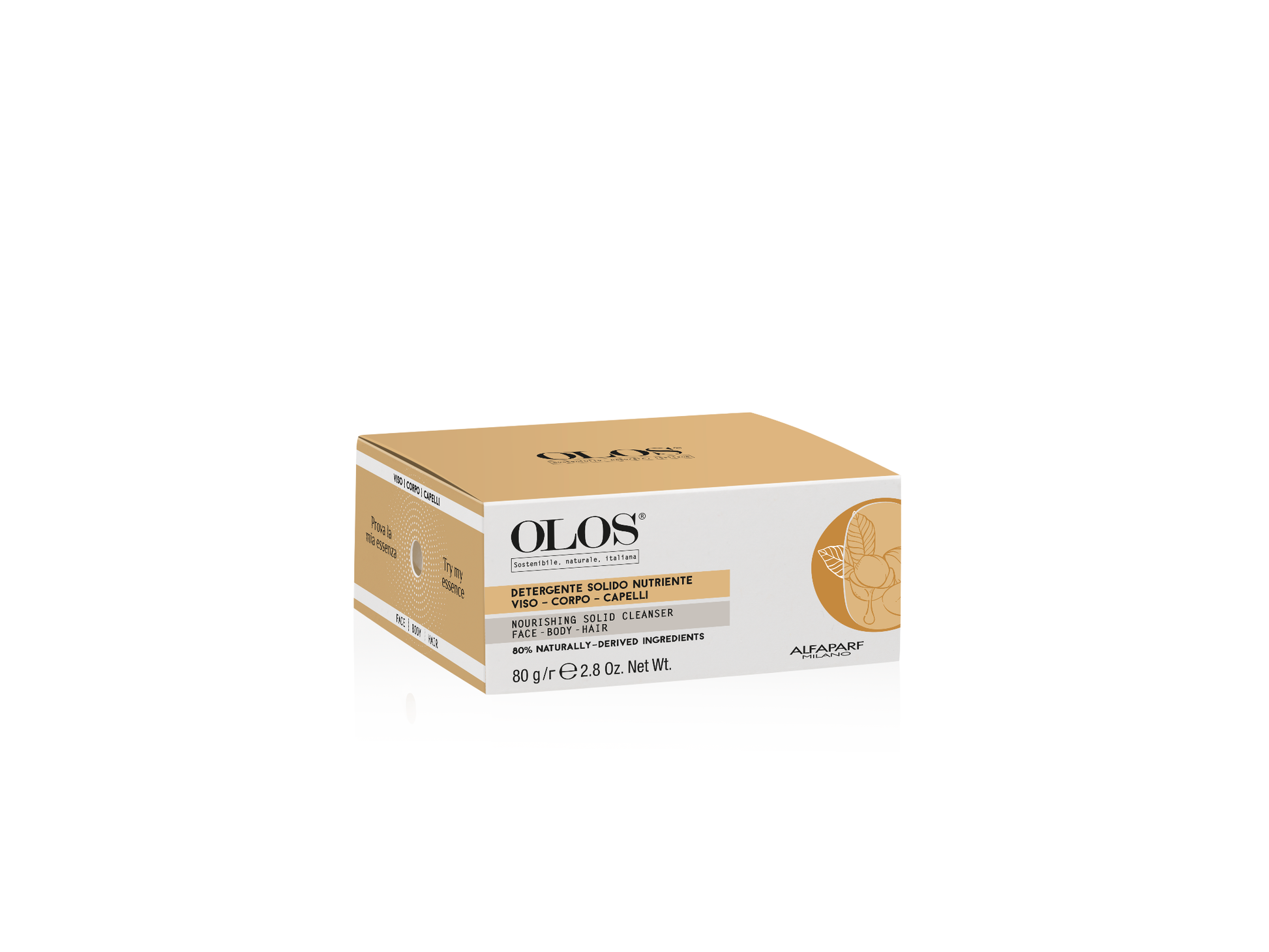 Detergente solido nutriente viso corpo capelli 80gr