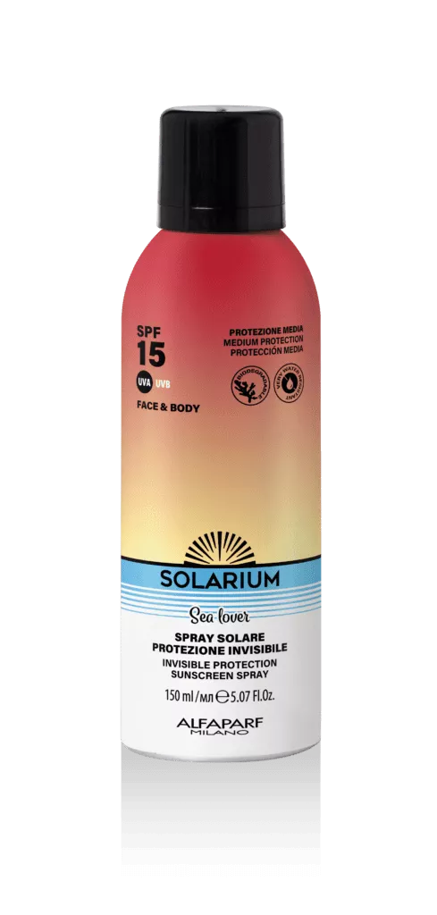 Spray solare viso e corpo protezione invisibile spf 15 150ml