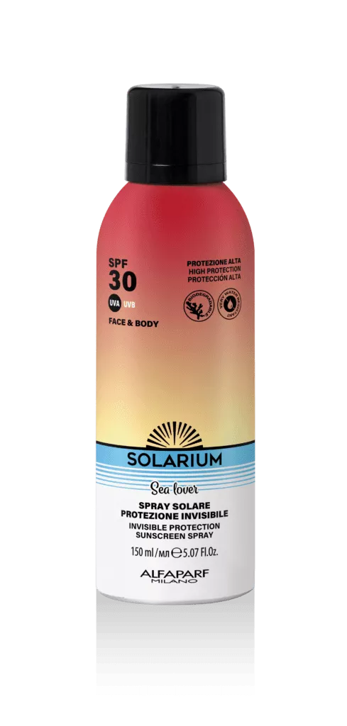 Solarium - Spray solare viso e corpo protezione invisibile spf 30 - 150 ml