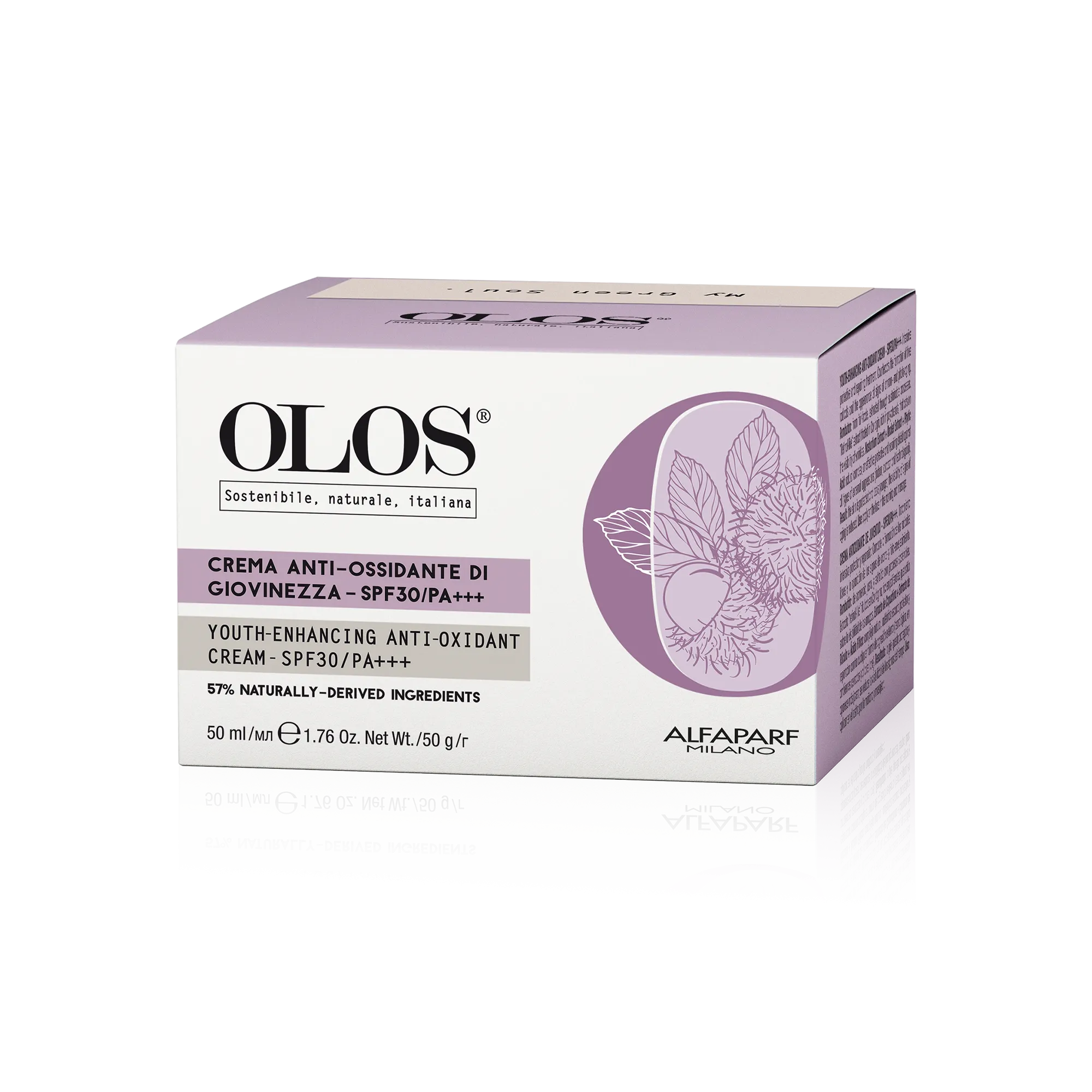 Crema Viso Antiossidante Di Giovinezza SPF 30 - 50ml+ maschera idratante omaggio