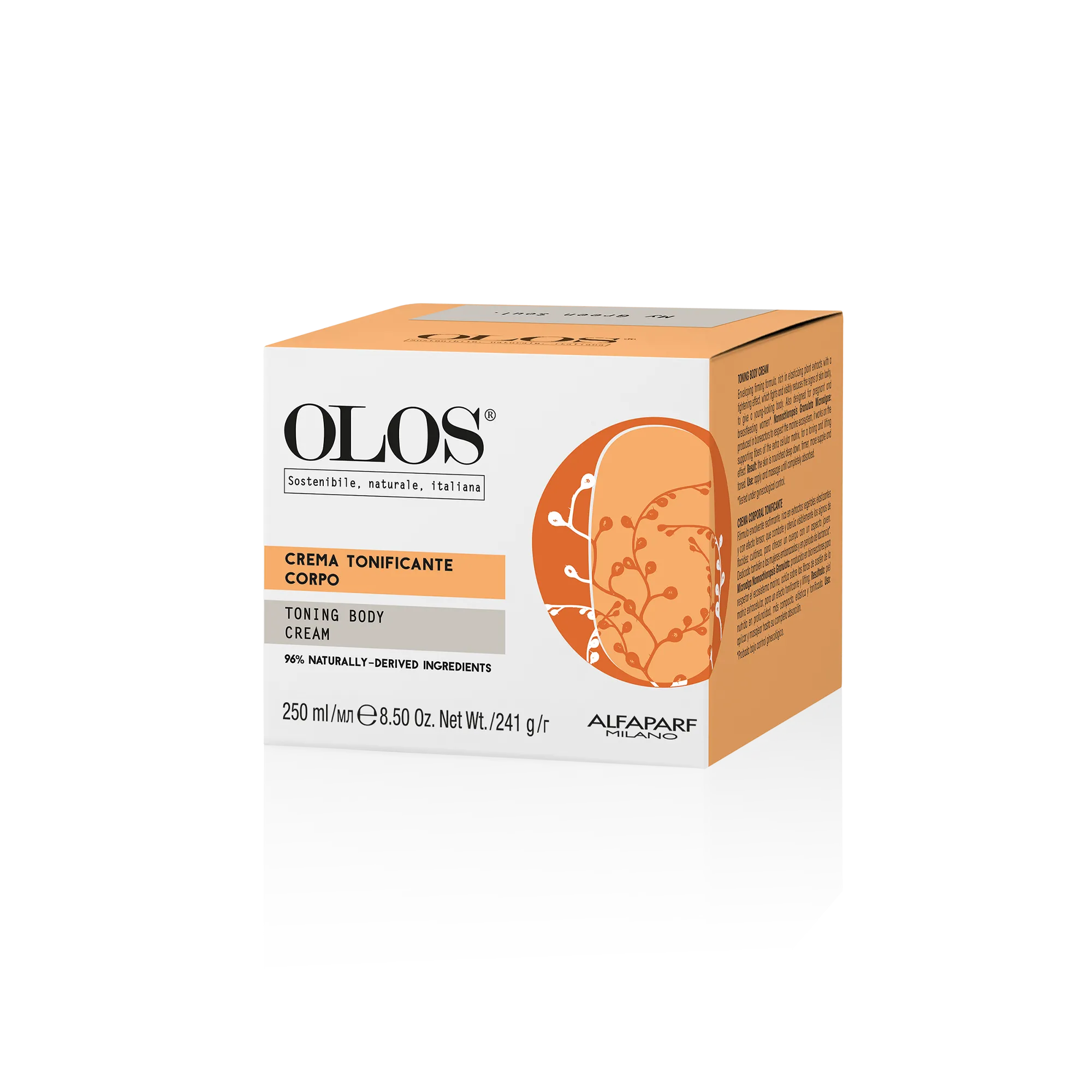 Crema tonificante corpo 250ml