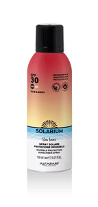 Solarium - Spray solare viso e corpo protezione invisibile spf 30 - 150 ml