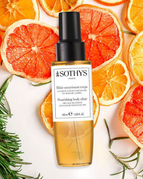 Elisir nutriente per il corpo - Evasione fiori d’arancio e cedro 100ml