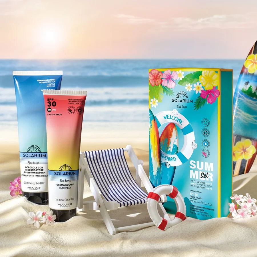 Solarium Summer Kit viso e corpo SPF30