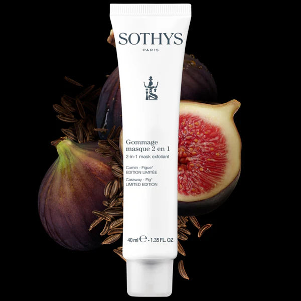 Gommage e maschera viso 2 in 1 40 ml - Fico e Cumino