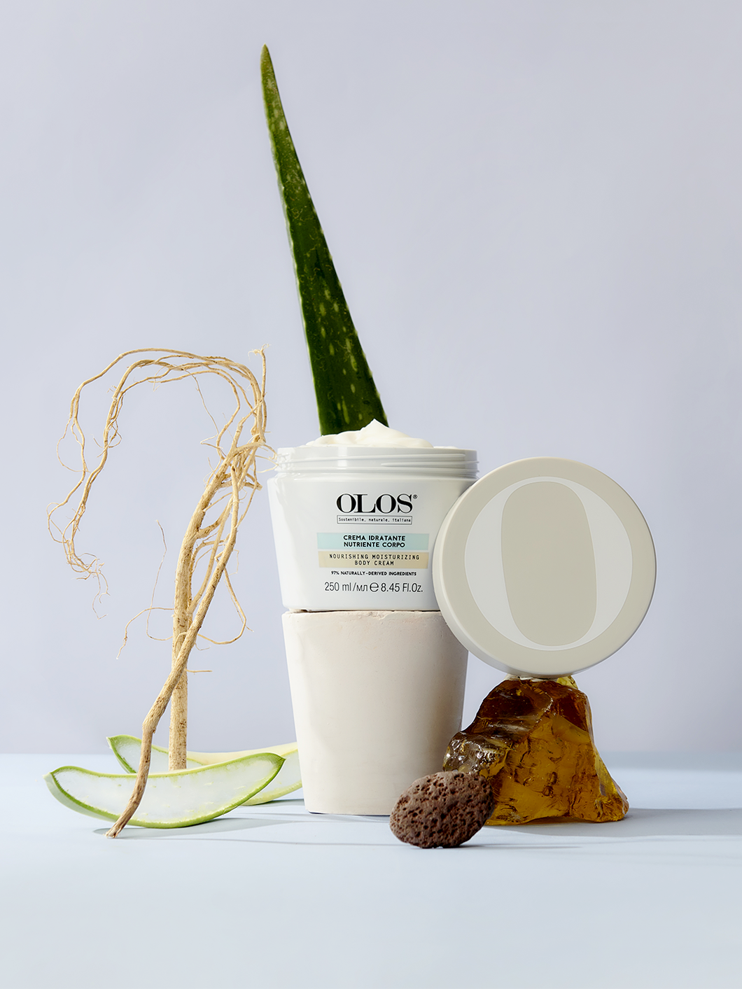 Olos - Crema idratante nutriente corpo - 250 ml