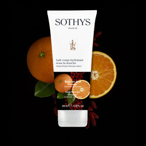 Sothys Lait corps hydratant sous la douche 200ml - Latte corpo idratante per doccia alle bacche di goji e arancio