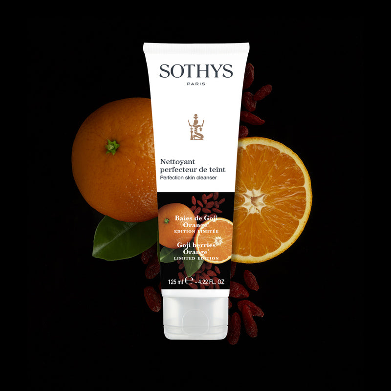 Sothys Nettoyant perfecteur de teint 125ml - Crema detergente alle bacche di goji e arancio