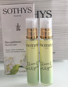 EAU de parfumèe - evasion citron et petit grain 2x15 ml